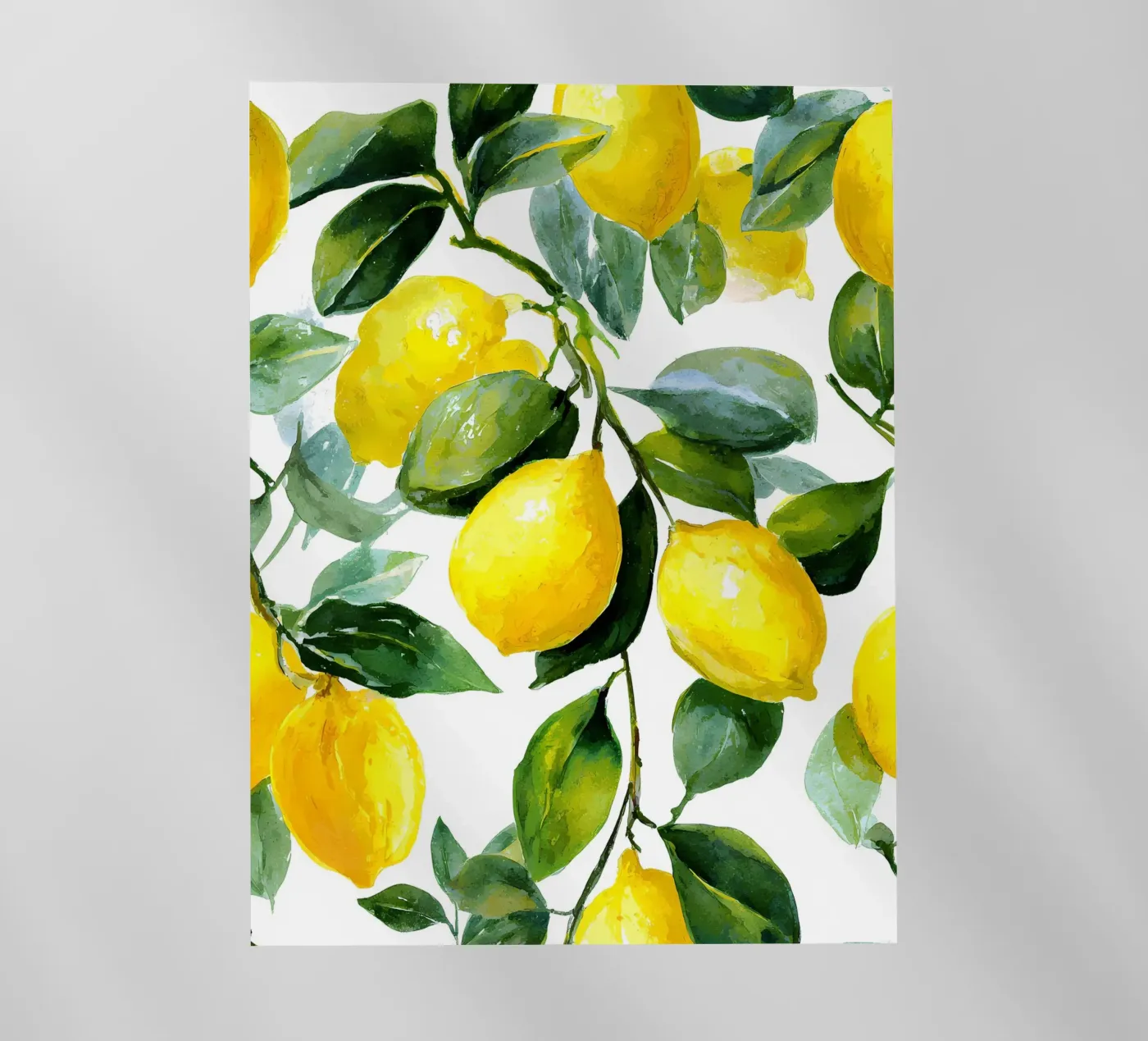 Lemon pattern backlit folie van IamHomeStudio