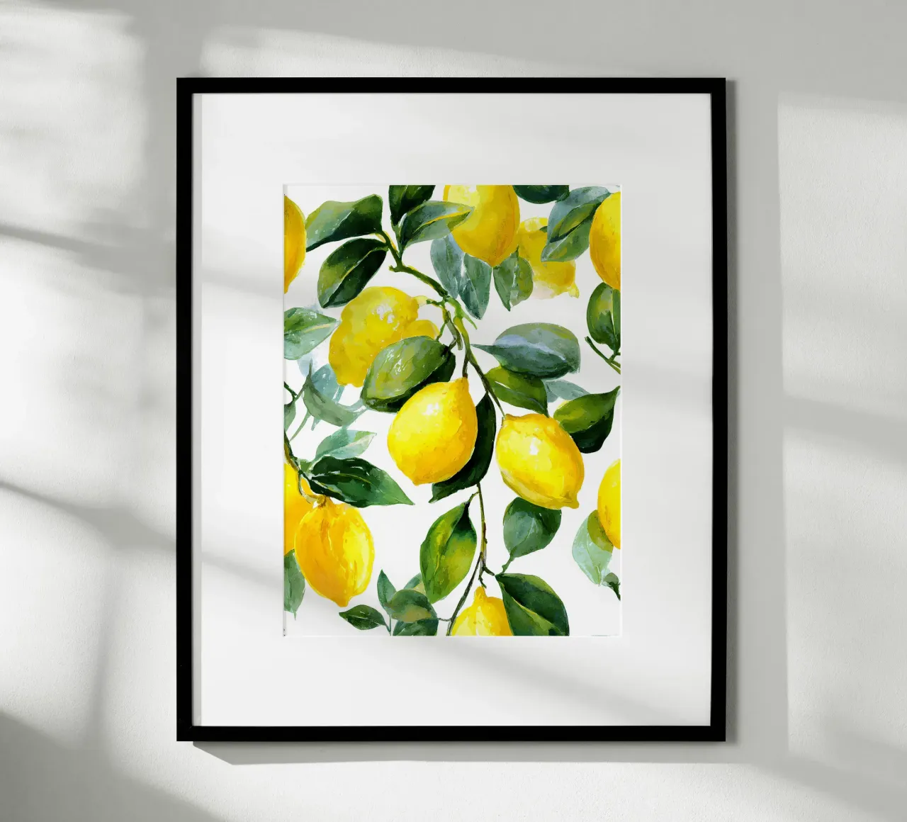 Lemon pattern hahnemühle by IamHomeStudio
