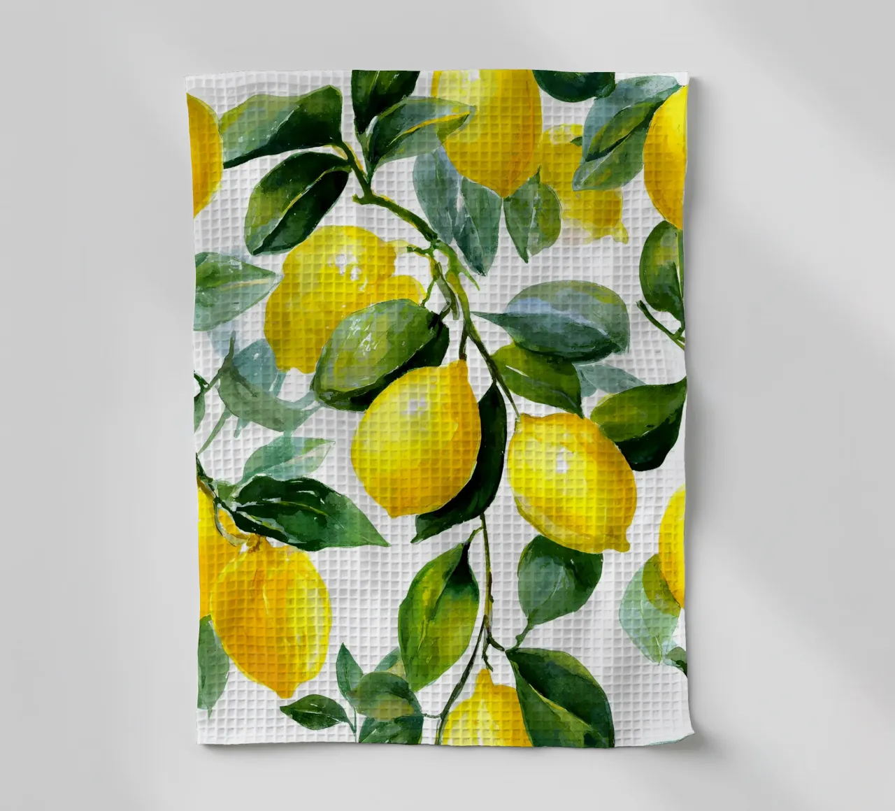 Motif citron torchon de IamHomeStudio