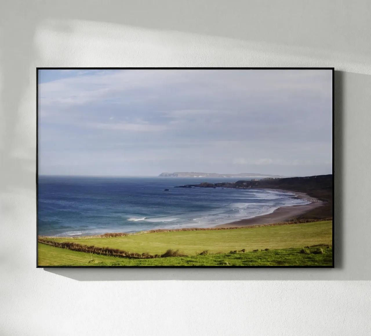 Spiaggia in Irlanda del Nord plexiglass da Simon Koy