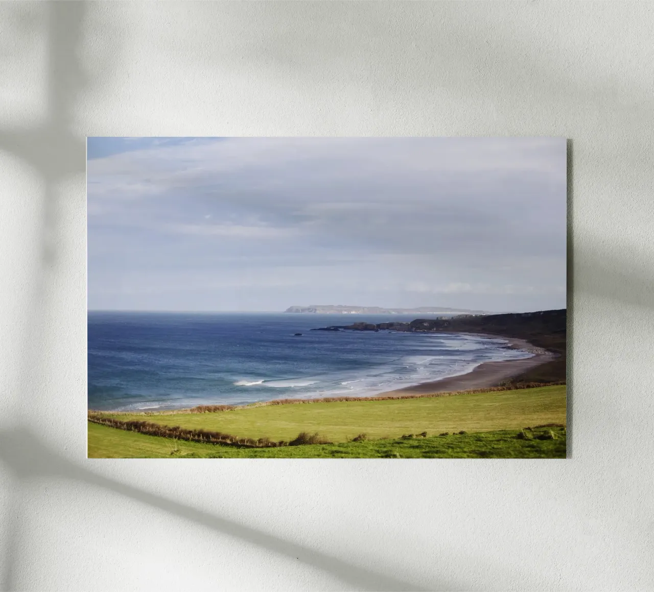 Spiaggia in Irlanda del Nord plexiglass da Simon Koy