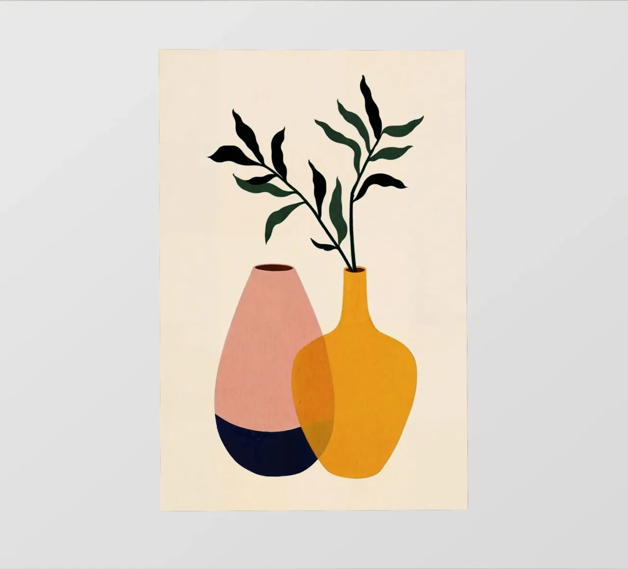 Deux Vases telo in pvc da Lana Rodriguez