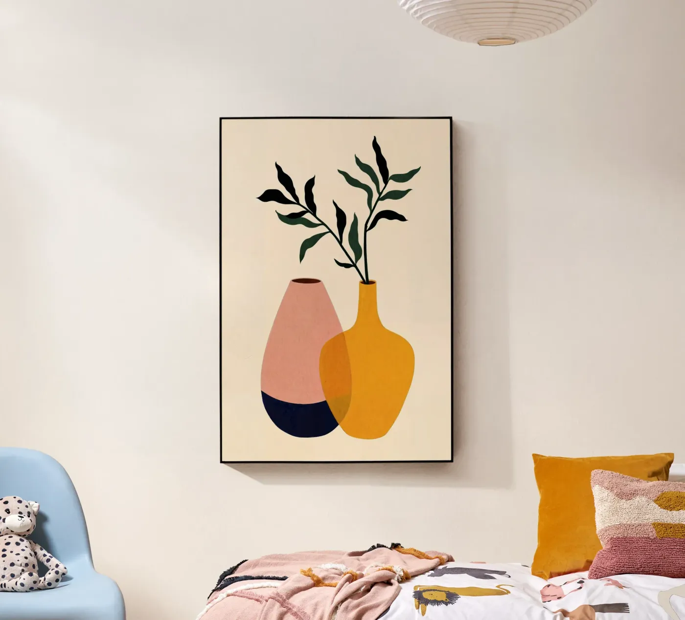 Deux Vases acrylic glass by Lana Rodriguez