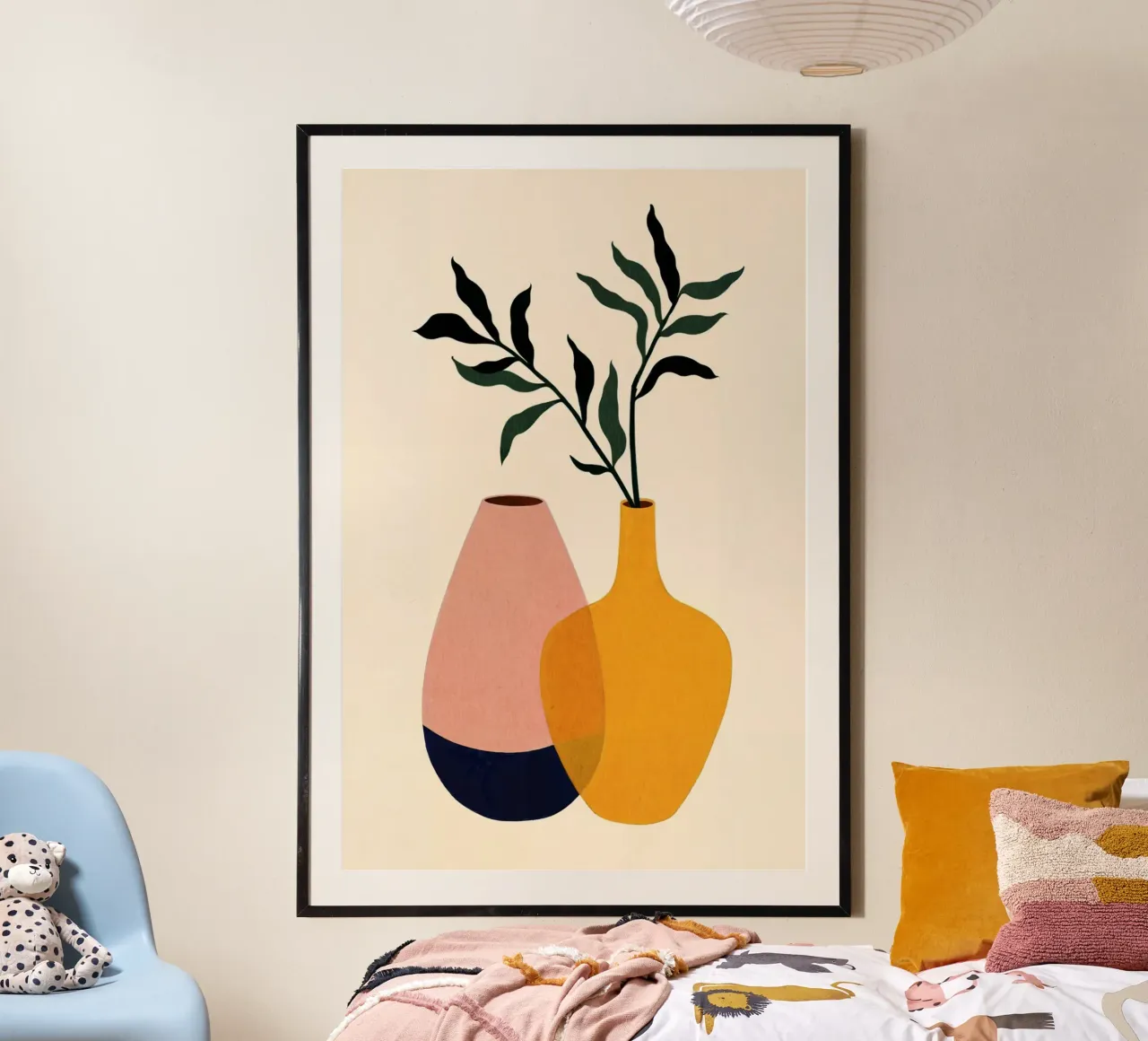 Deux Vases carta hahnemühle da Lana Rodriguez