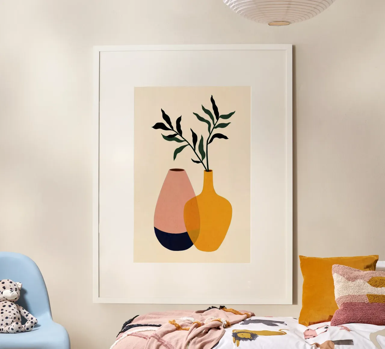 Deux Vases carta hahnemühle da Lana Rodriguez