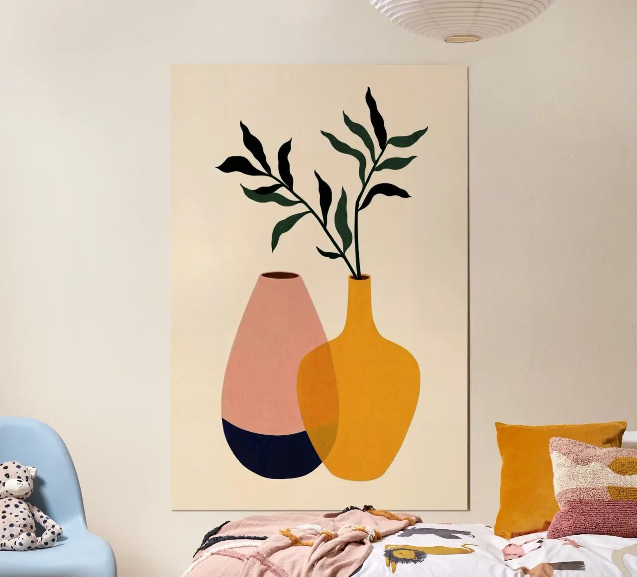 Deux Vases carta hahnemühle da Lana Rodriguez