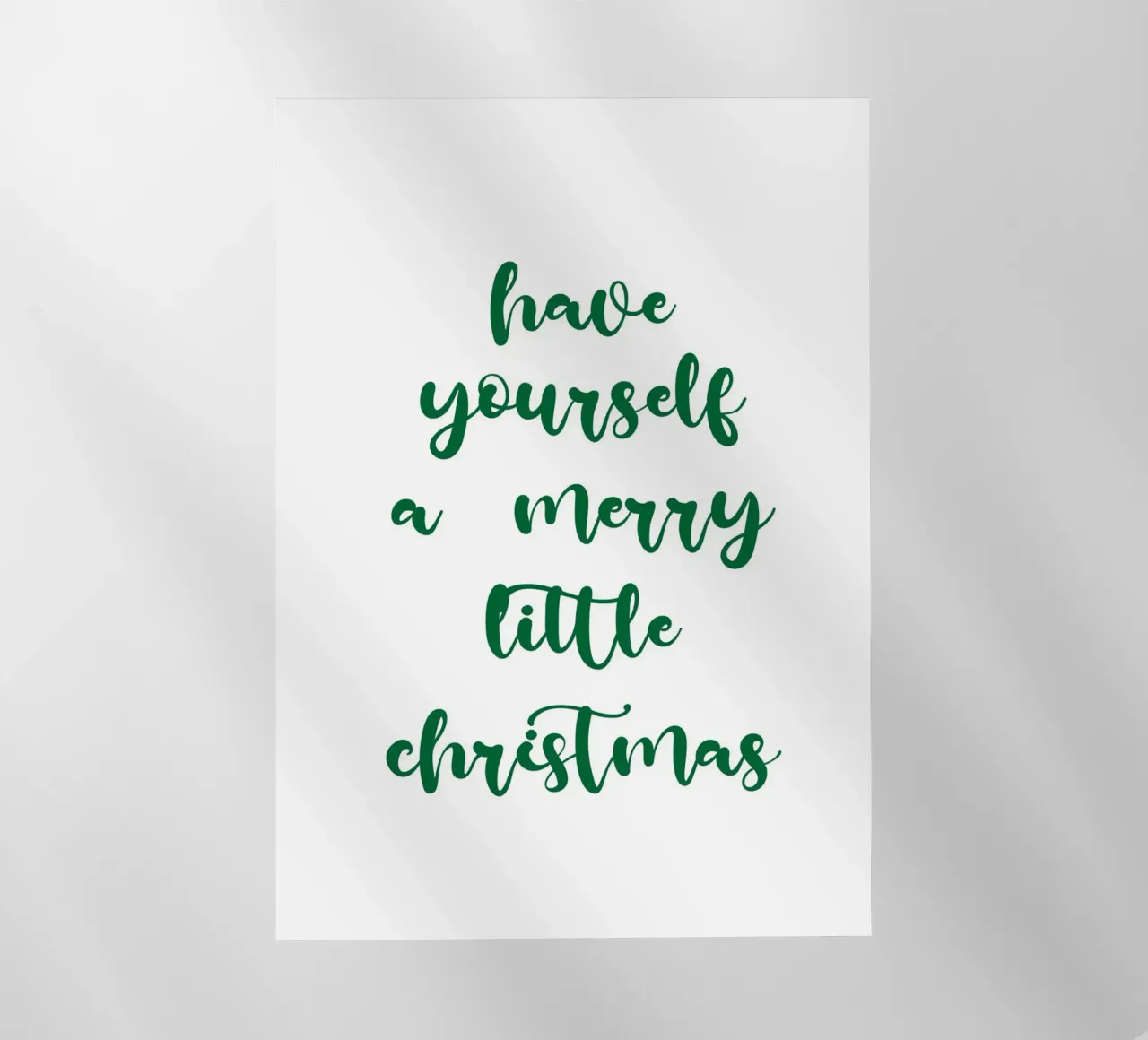 have  yourself a merry little Christmas pellicola backlit da PinkCandyWalls