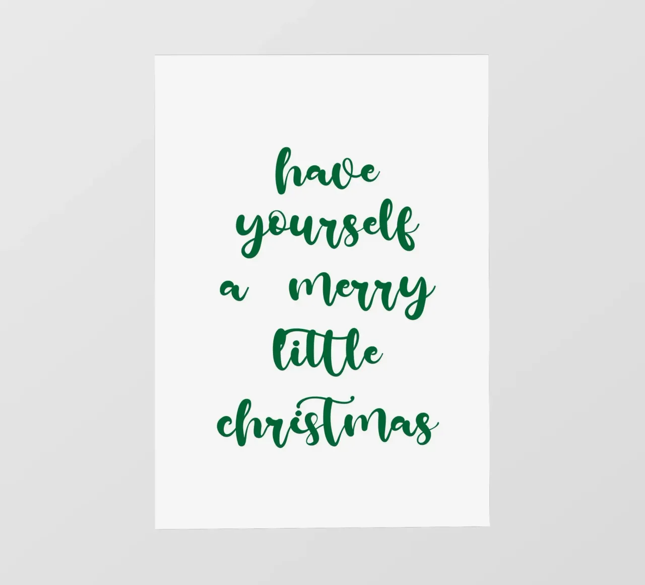 have  yourself a merry little Christmas pellicola backlit da PinkCandyWalls