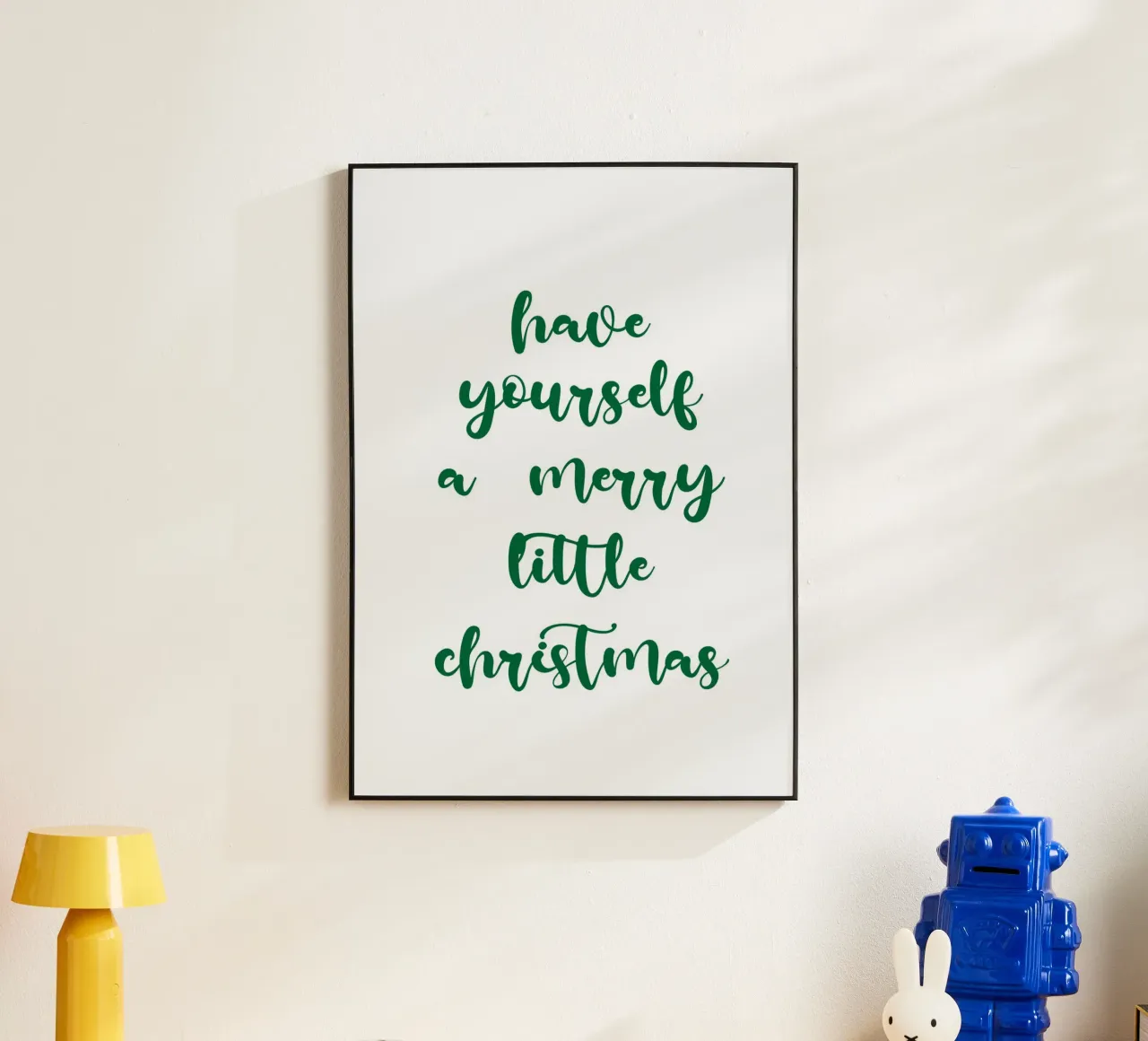 have  yourself a merry little Christmas alluminio dibond da PinkCandyWalls