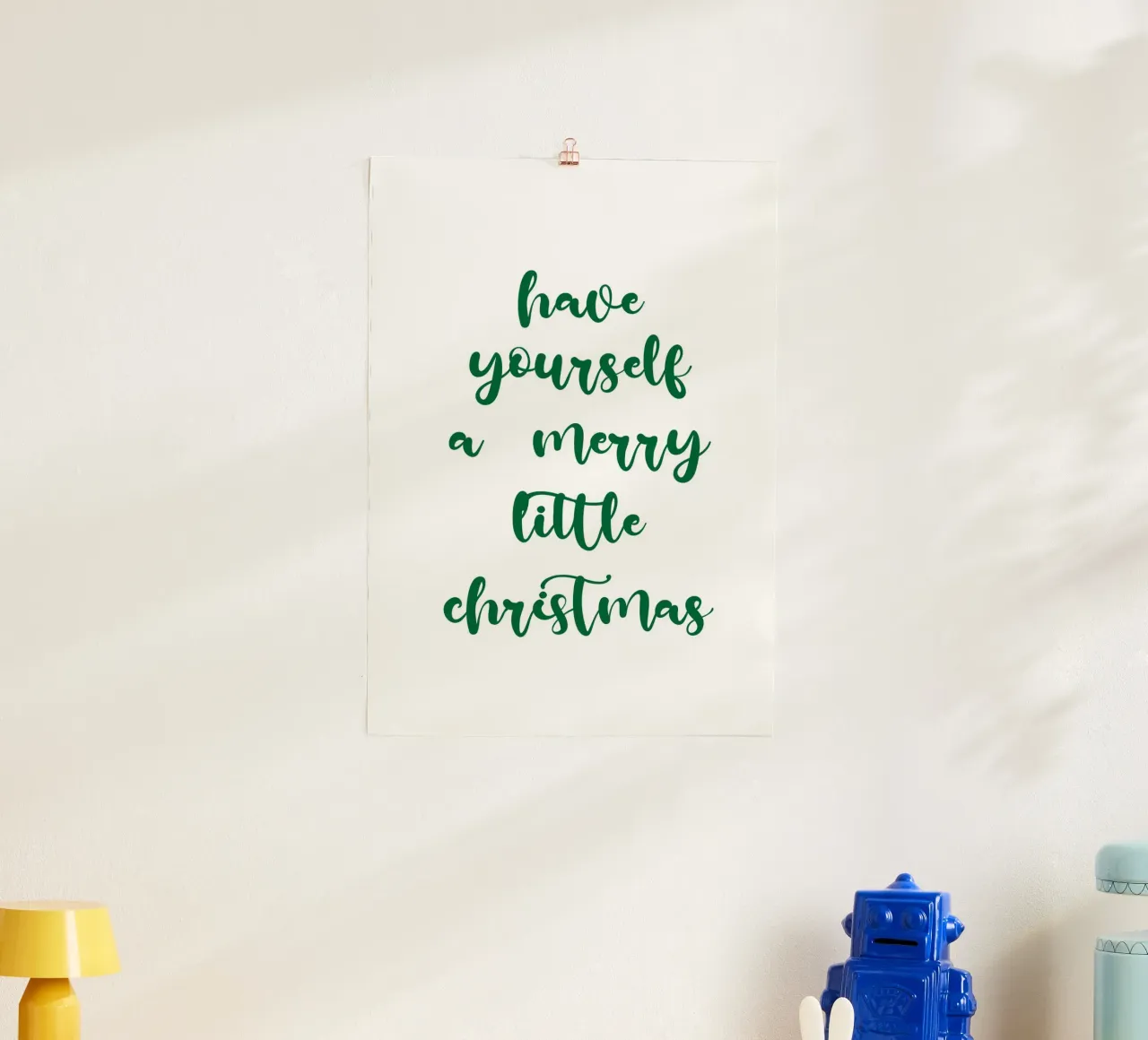 have  yourself a merry little Christmas carta hahnemühle da PinkCandyWalls