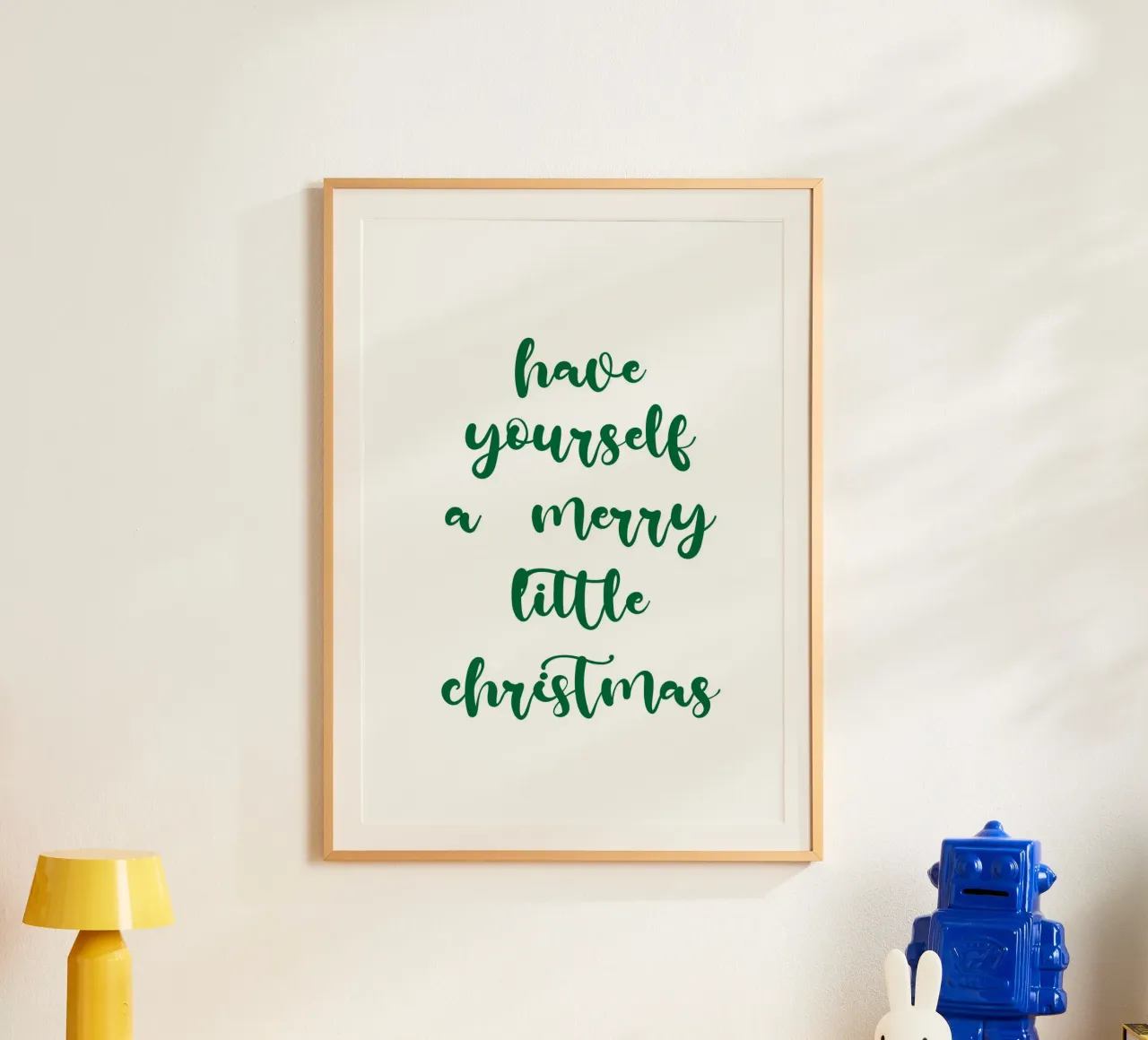 have  yourself a merry little Christmas carta hahnemühle da PinkCandyWalls