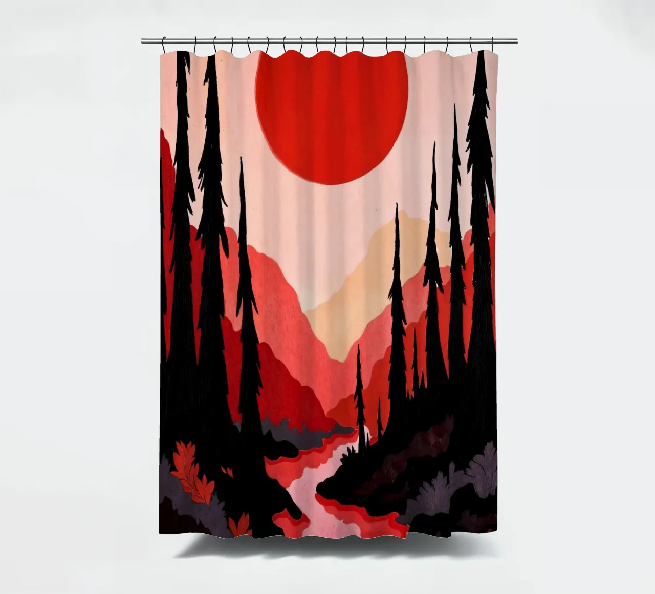 Fairytale Forrest tenda da doccia da Lana Rodriguez