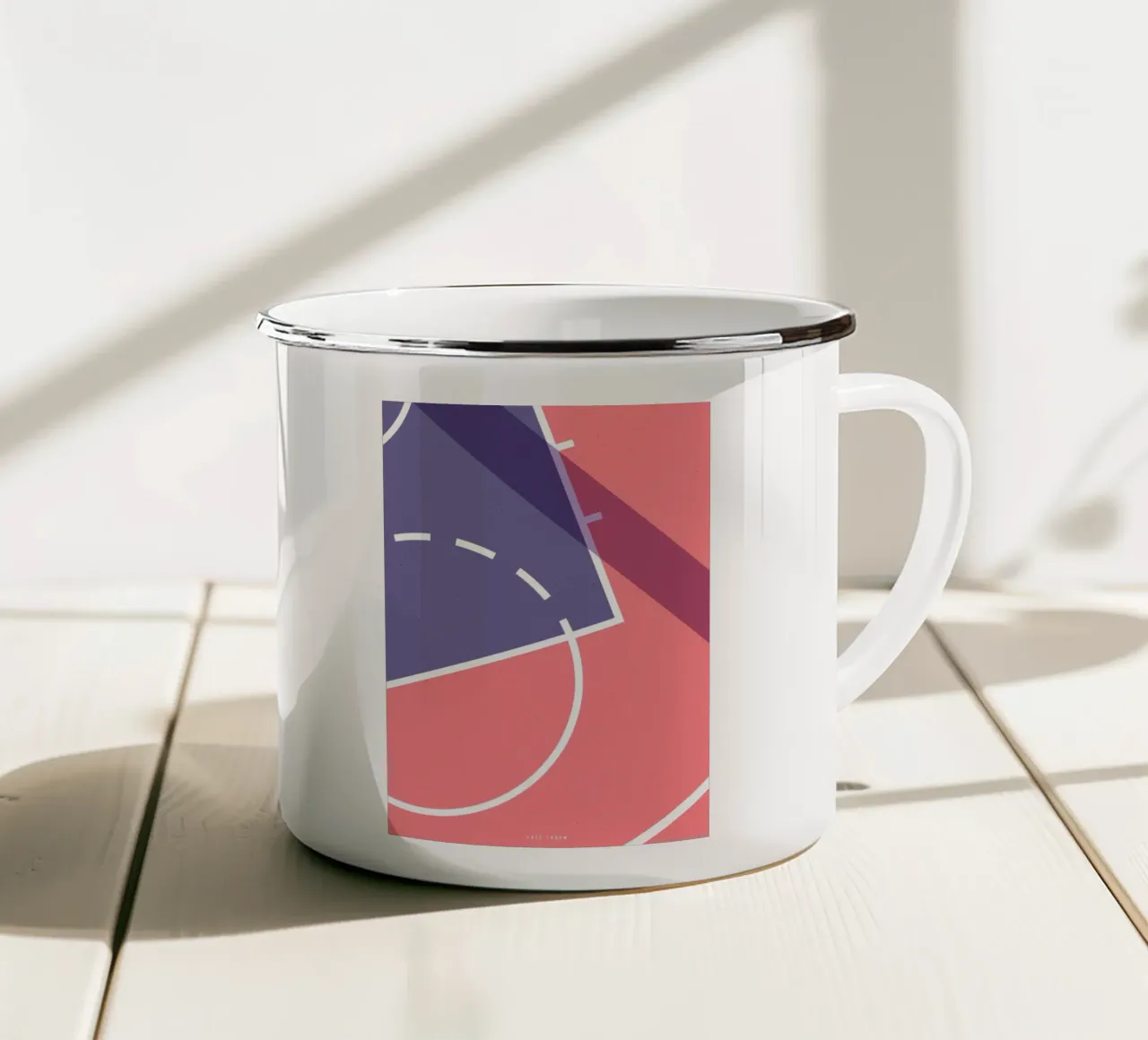 Free Throw tazza in smalto da OOP