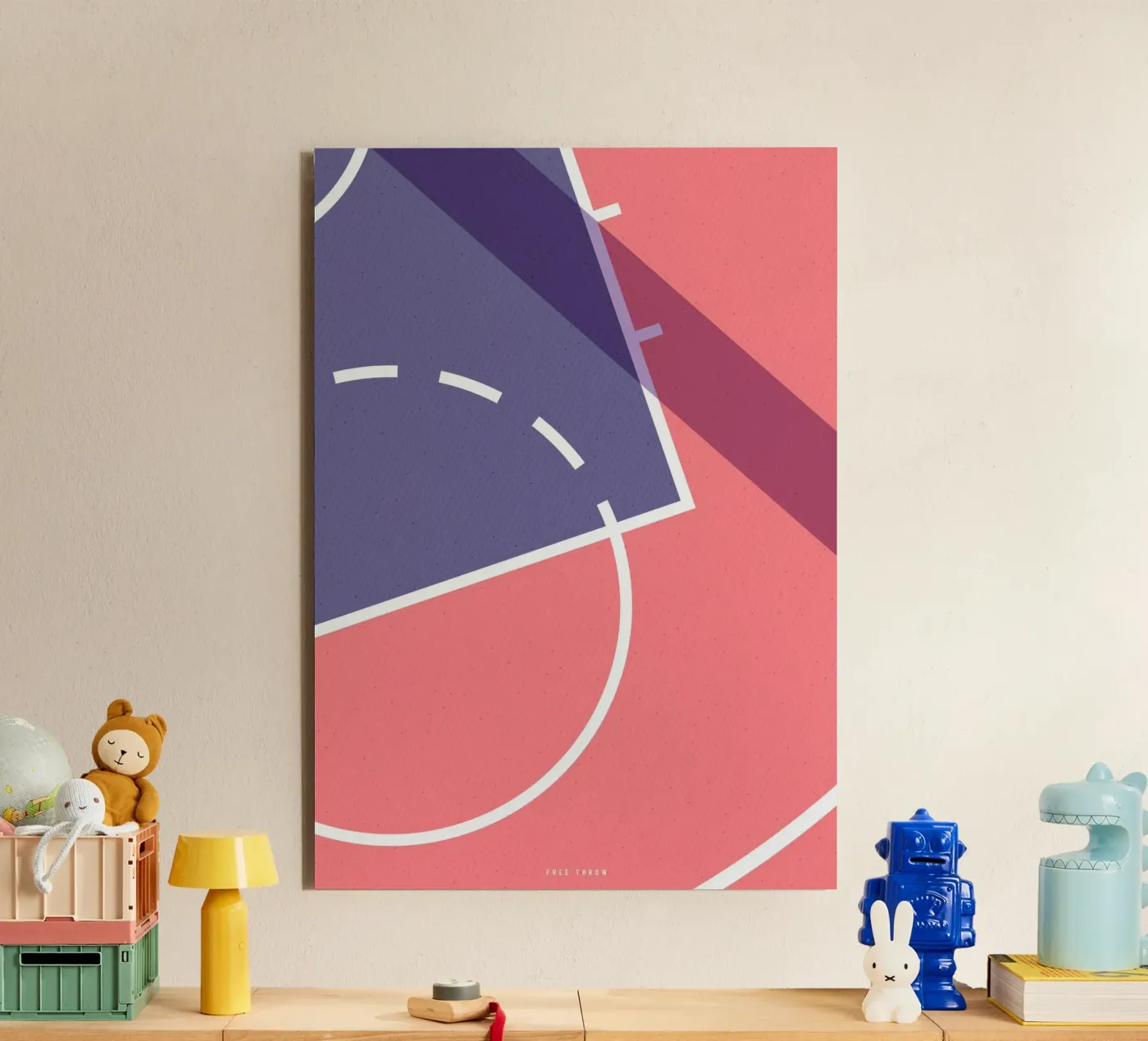 Free Throw alluminio dibond da OOP