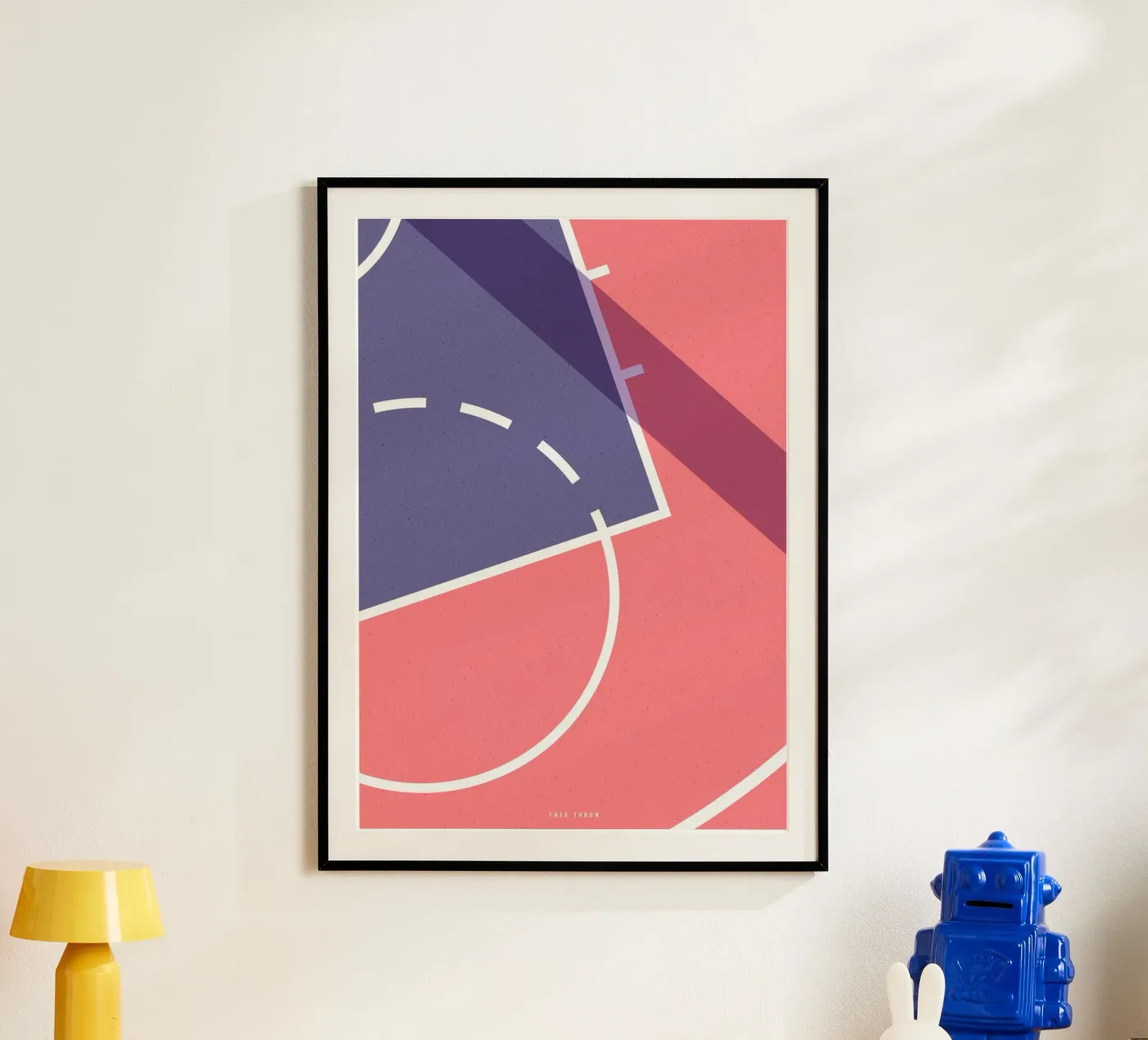 Free Throw poster by OOP