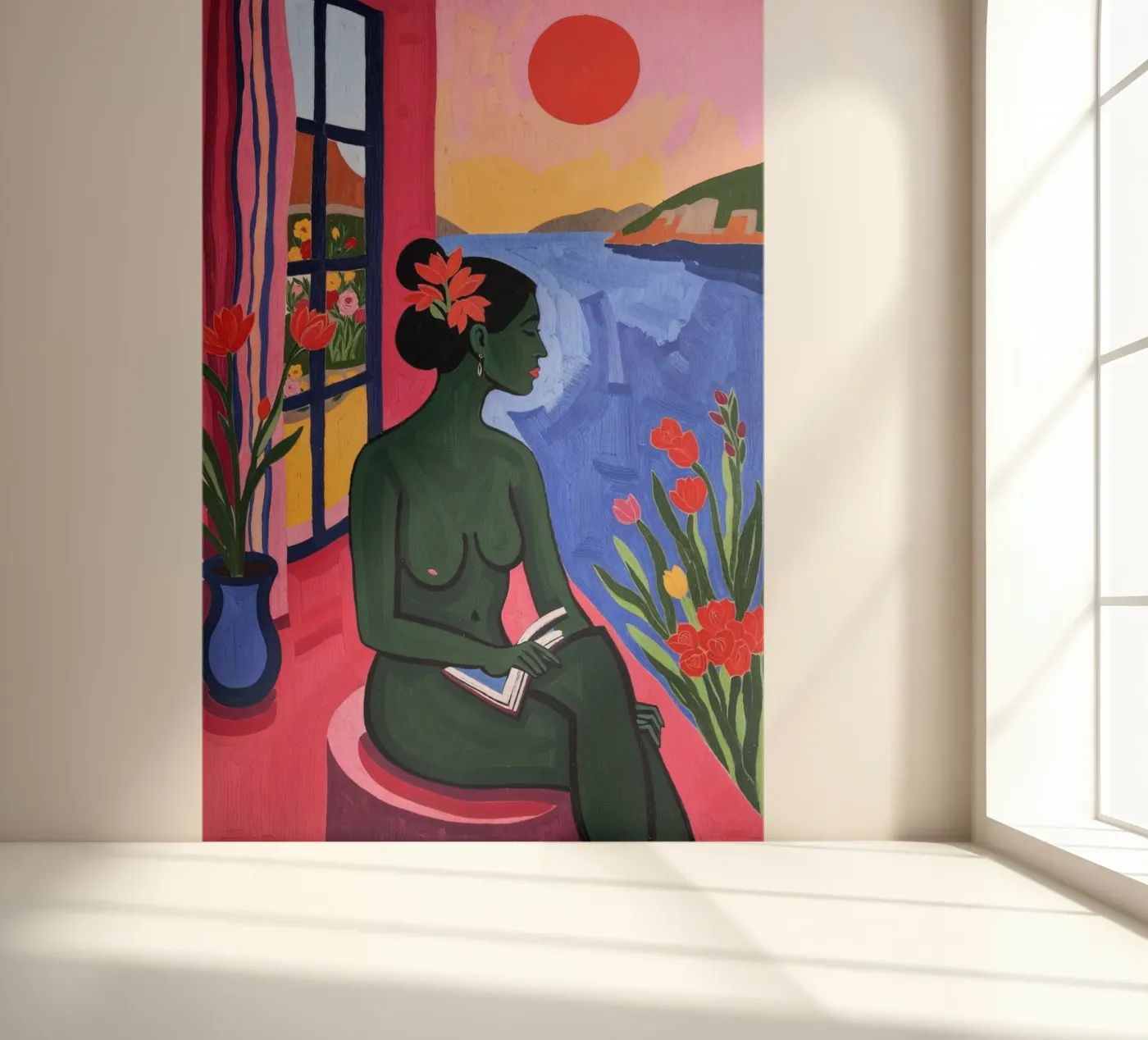 Frida fotobehang van Lana Rodriguez