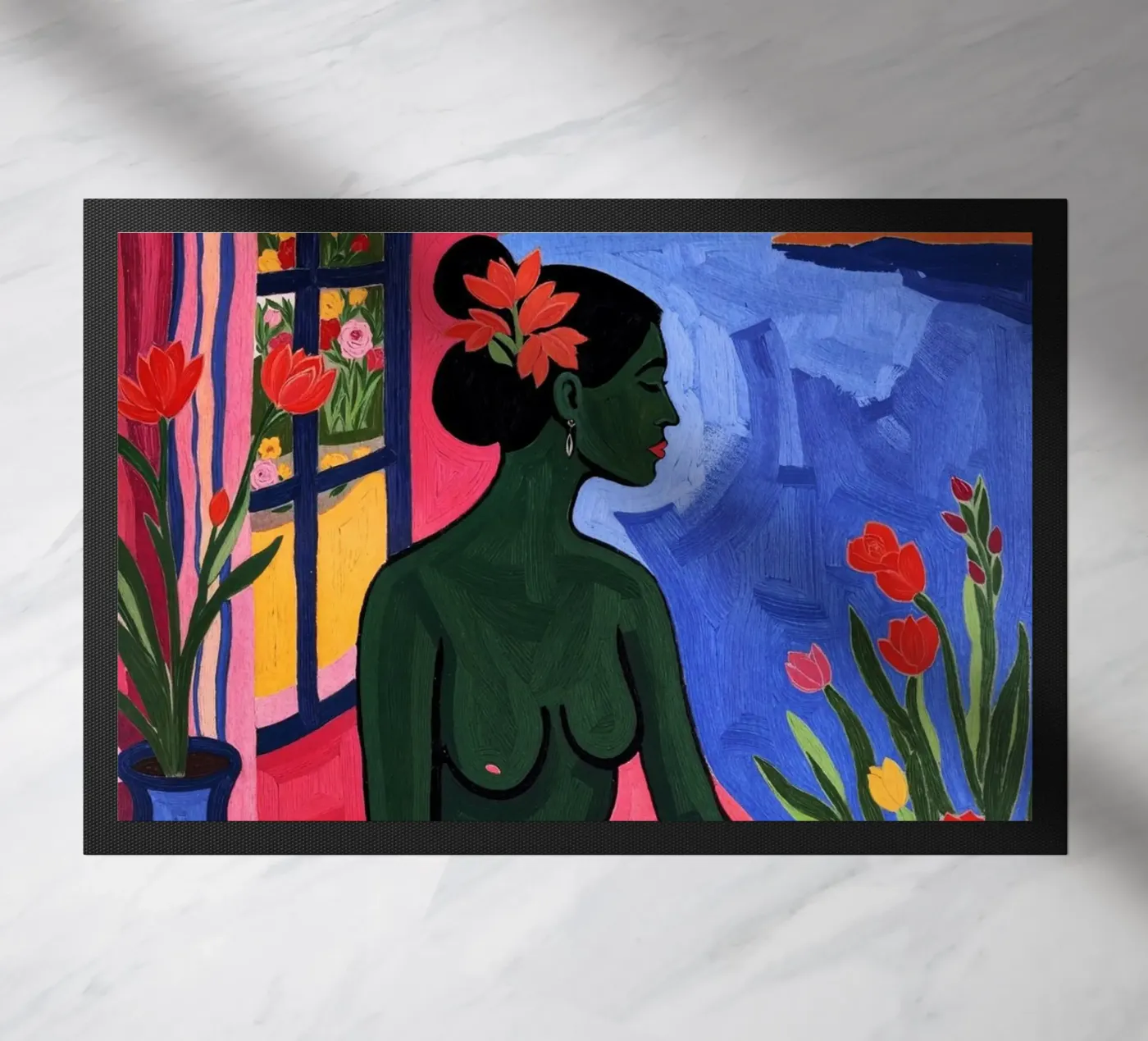 Frida paillasson de Lana Rodriguez