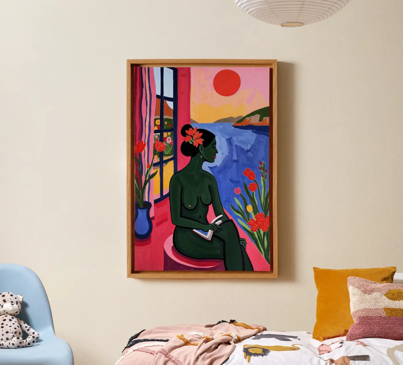 Frida tela da Lana Rodriguez