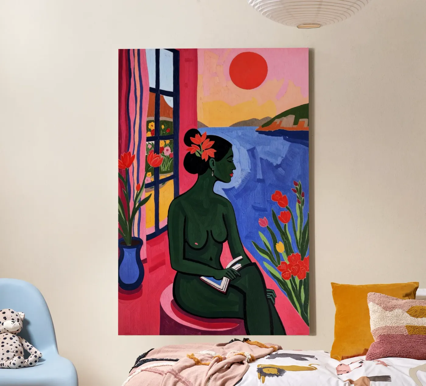 Frida tela da Lana Rodriguez