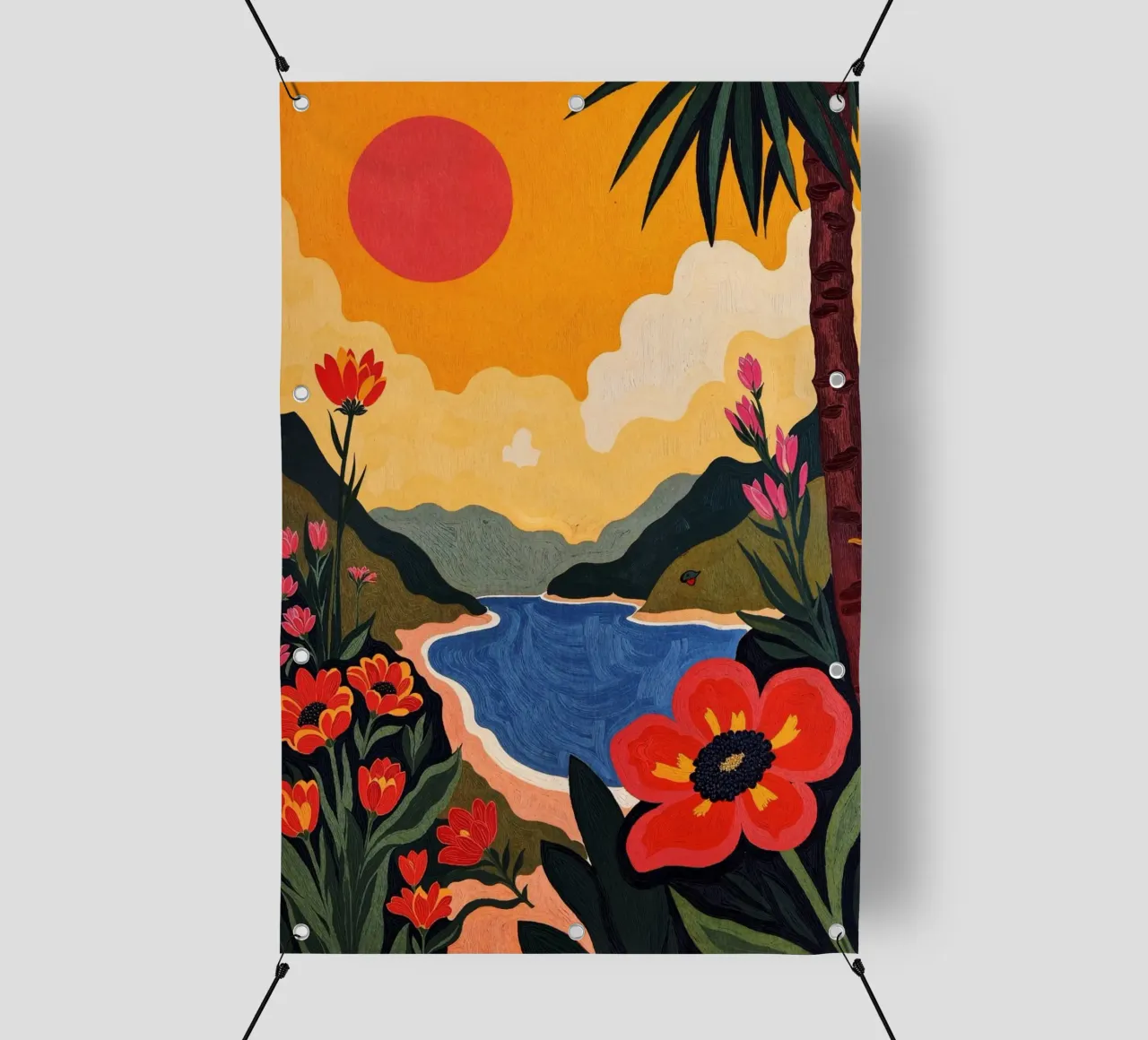 Gallapagos telo in pvc da Lana Rodriguez