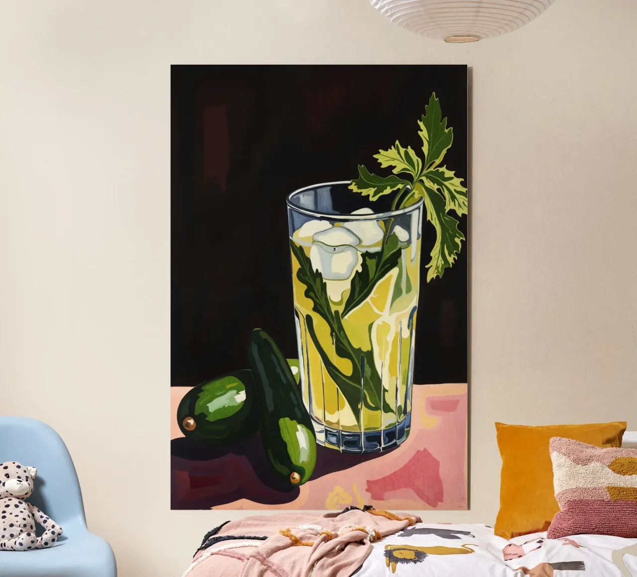 Gin And Tonic alluminio dibond da Lana Rodriguez