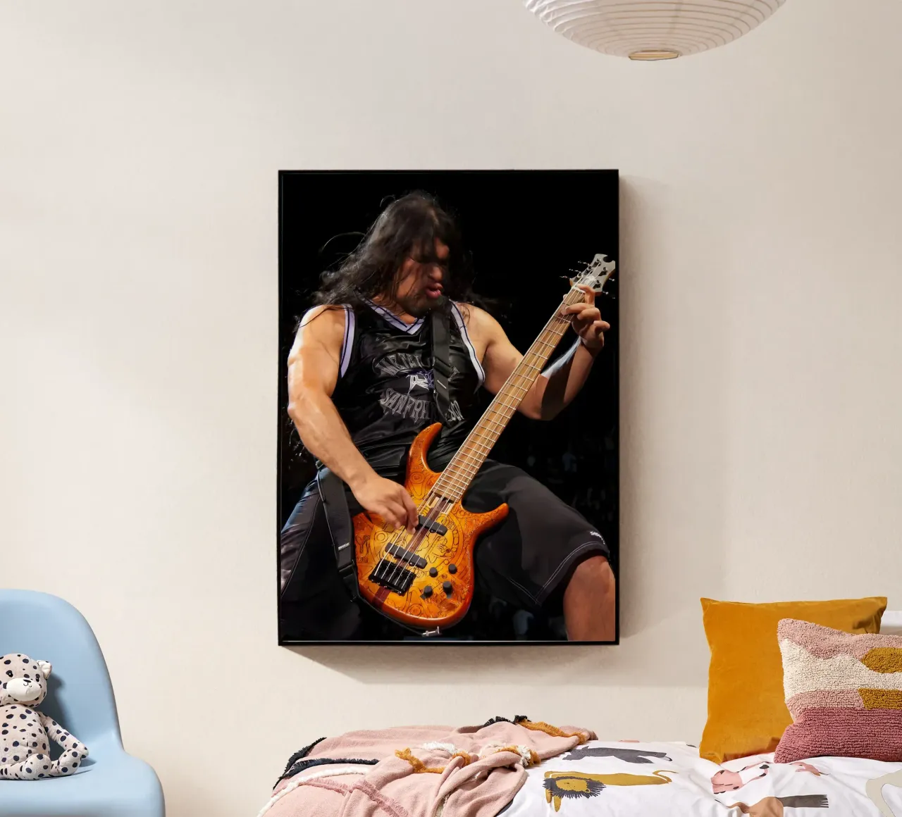 Robert Trujillo plexiglass da Digital Street art