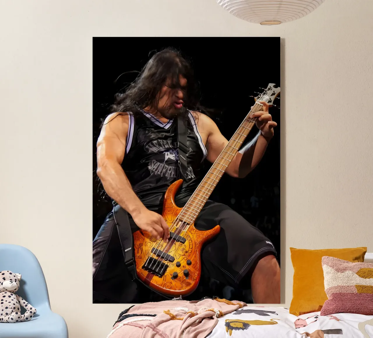 Robert Trujillo plexiglass da Digital Street art