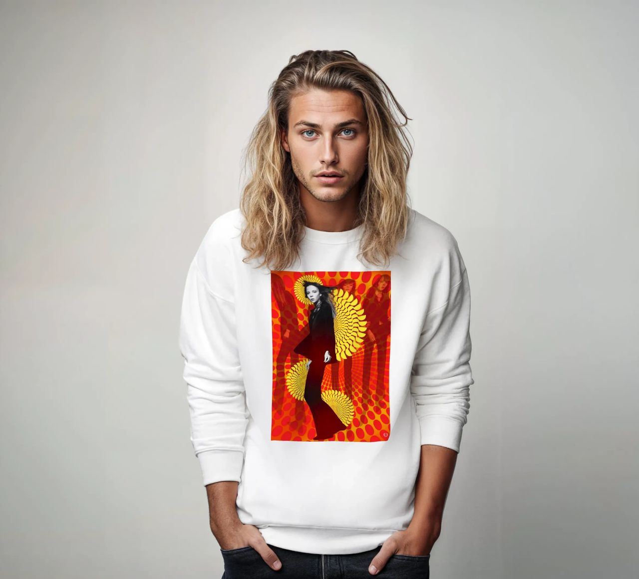 Supermodel Penelope Tree sudadera de DesmondBates