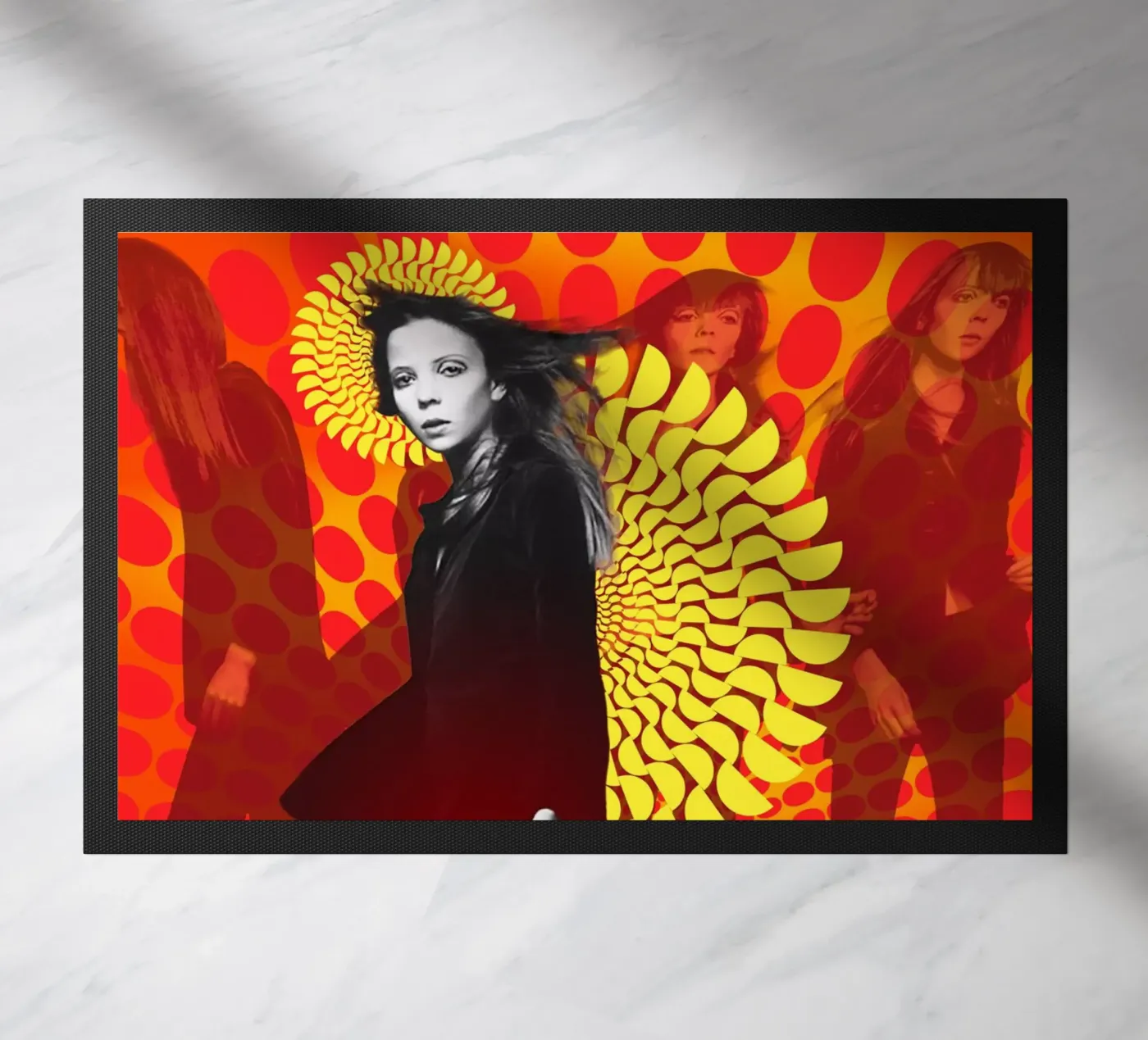 Supermodel Penelope Tree doormat by DesmondBates