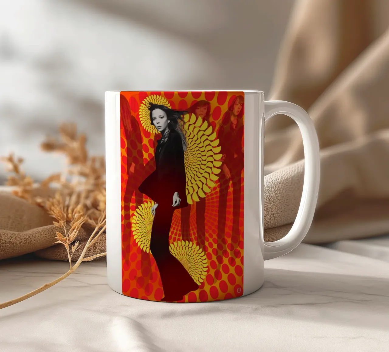Supermodel Penelope Tree Keramik Tasse von DesmondBates