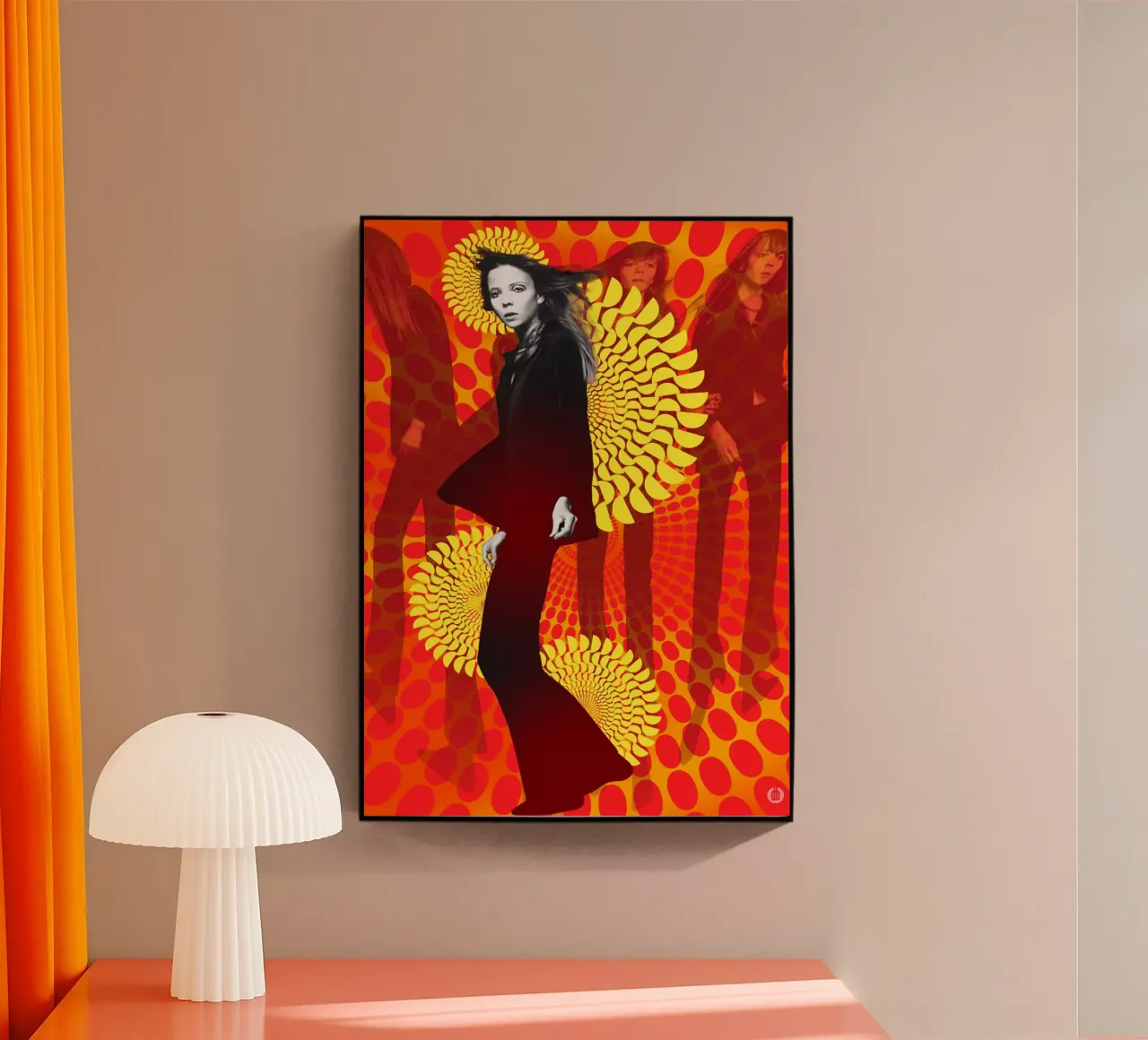 Supermodel Penelope Tree plexiglass da DesmondBates