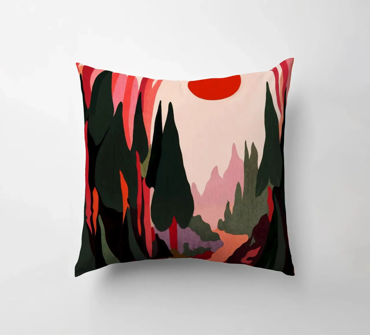 In The Forrest cuscino da Lana Rodriguez