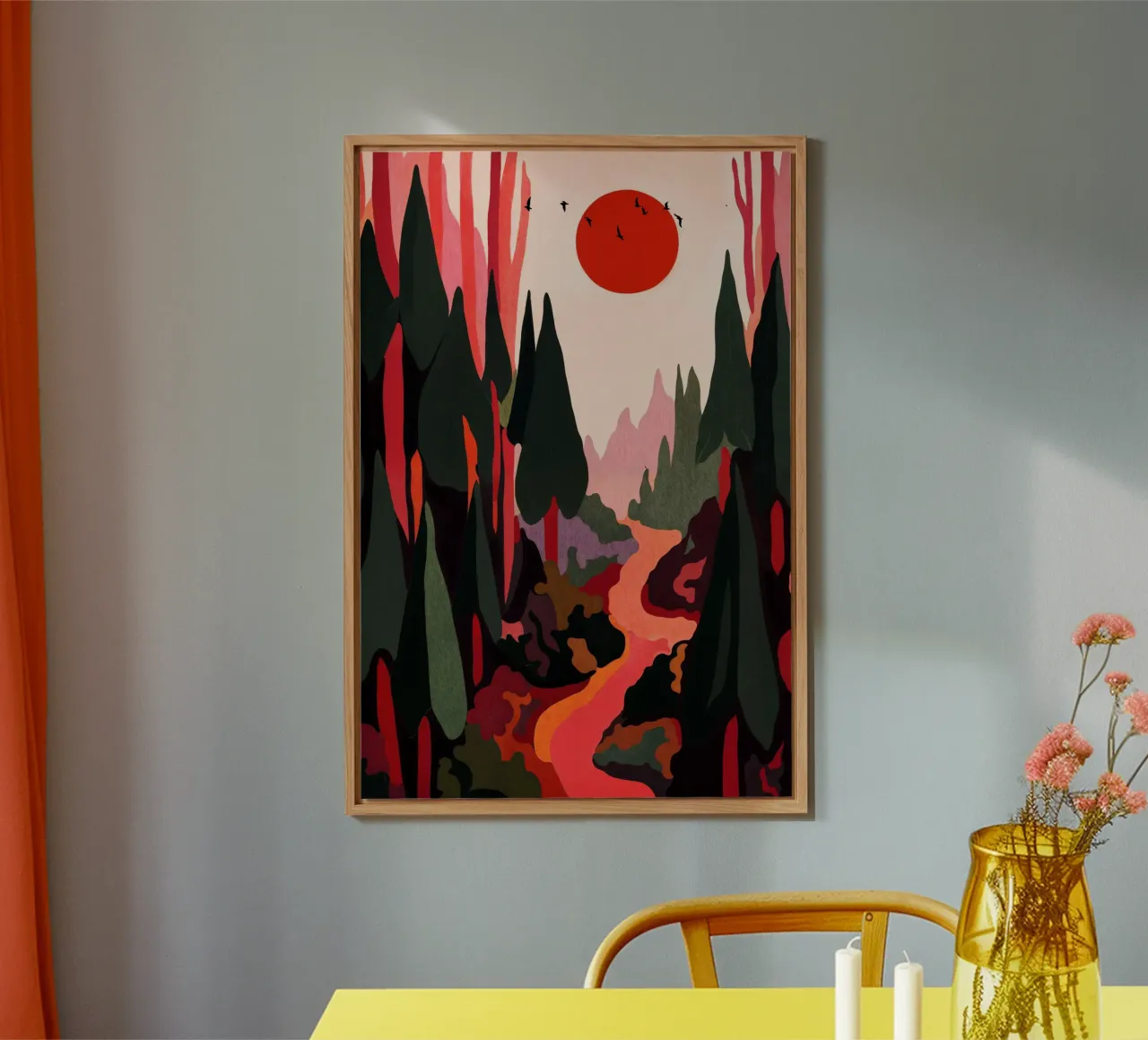 In The Forrest alluminio dibond da Lana Rodriguez