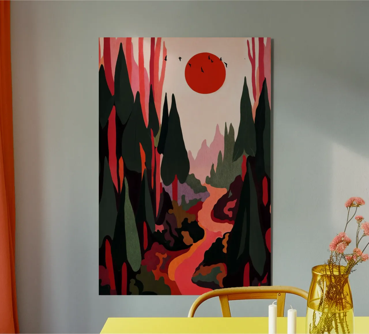 In The Forrest alluminio dibond da Lana Rodriguez