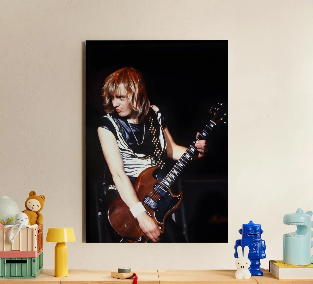 Adrian Smith alluminio dibond da The Poster Hub