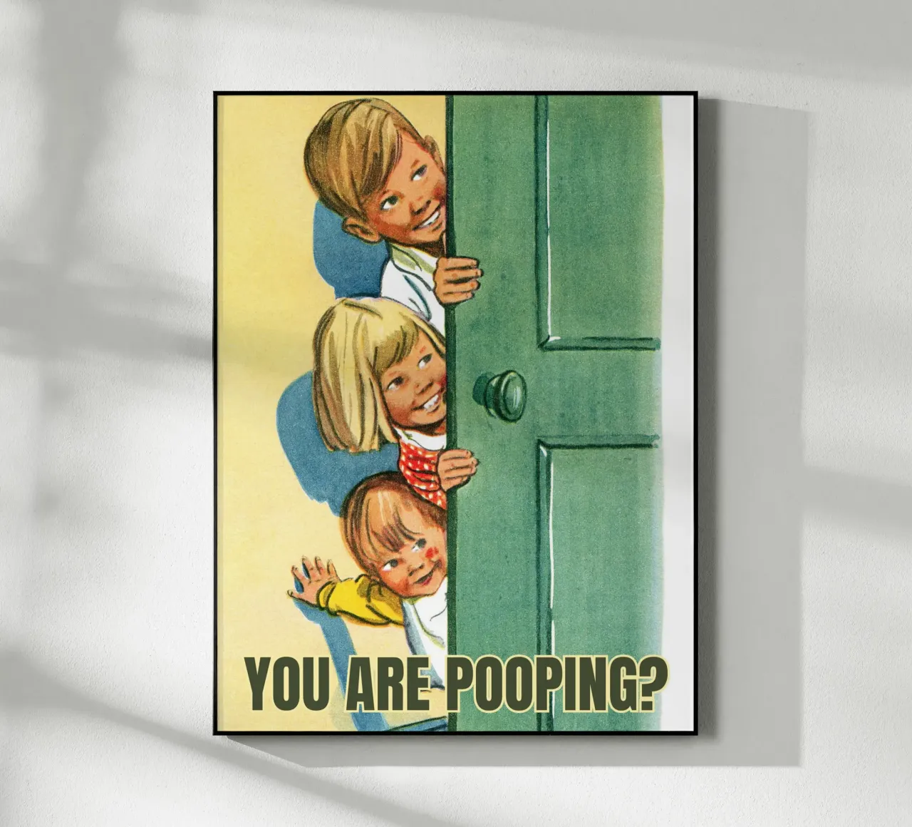 Bathroom Inquisition plexiglass da vintageshop