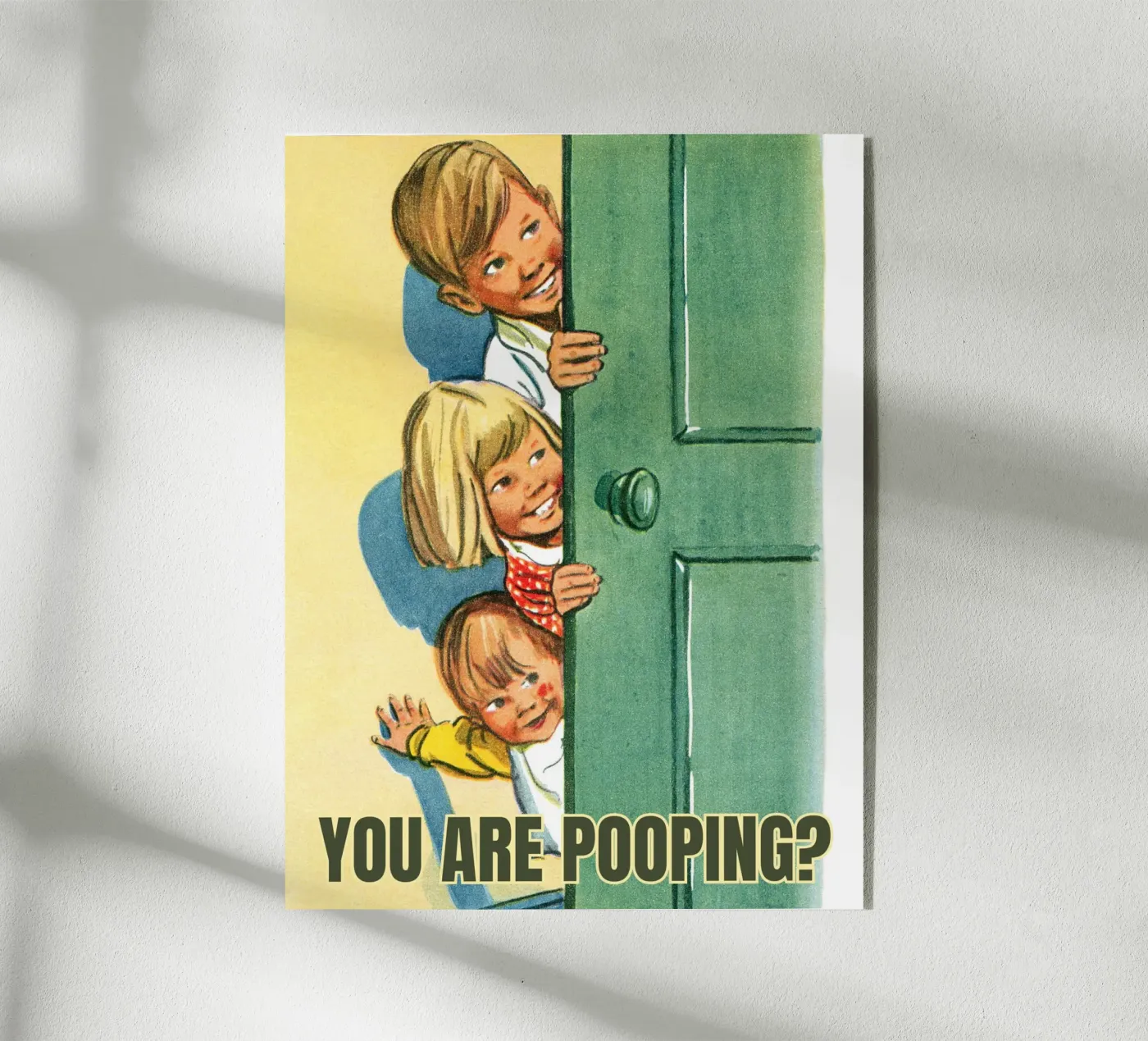 Bathroom Inquisition plexiglass da vintageshop