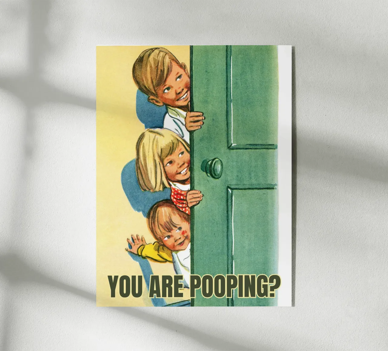 Bathroom Inquisition plexiglass da vintageshop