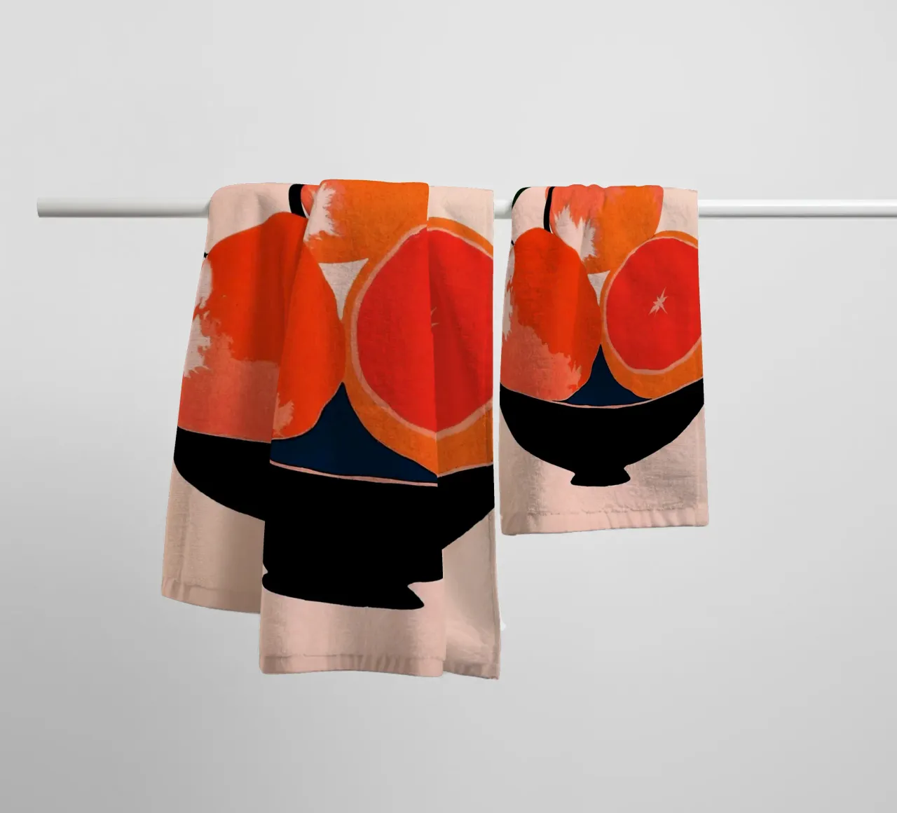 Les Pampelmousses asciugamano da bagno da Lana Rodriguez