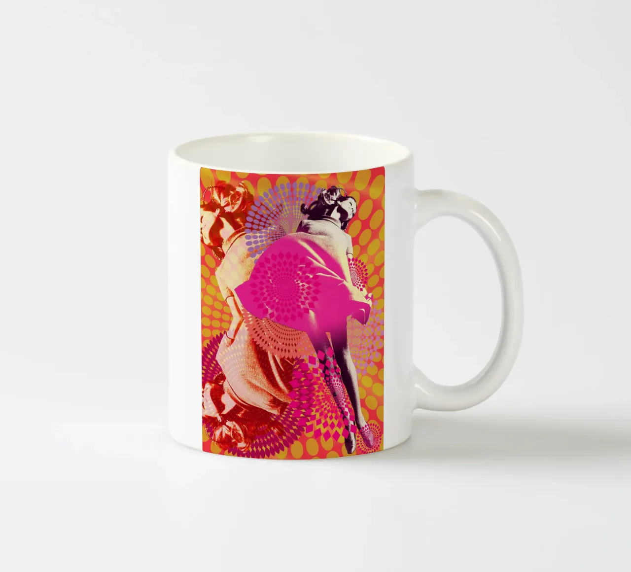 Supermodel Veruschka tazza in ceramica da DesmondBates