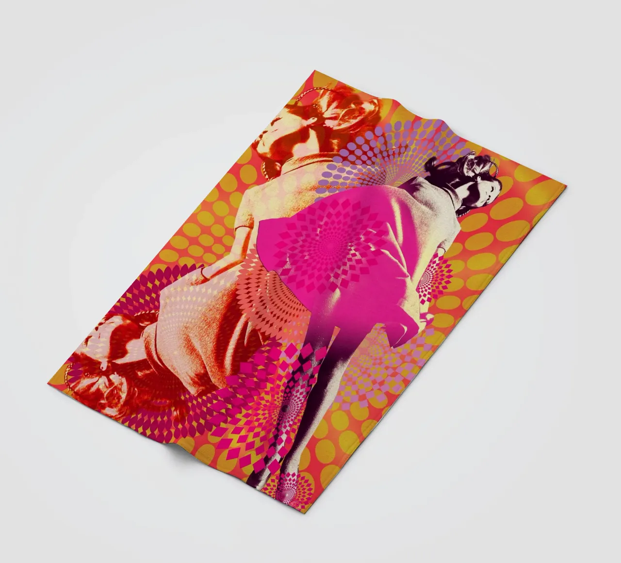 Supermodel Veruschka coperta in pile da DesmondBates