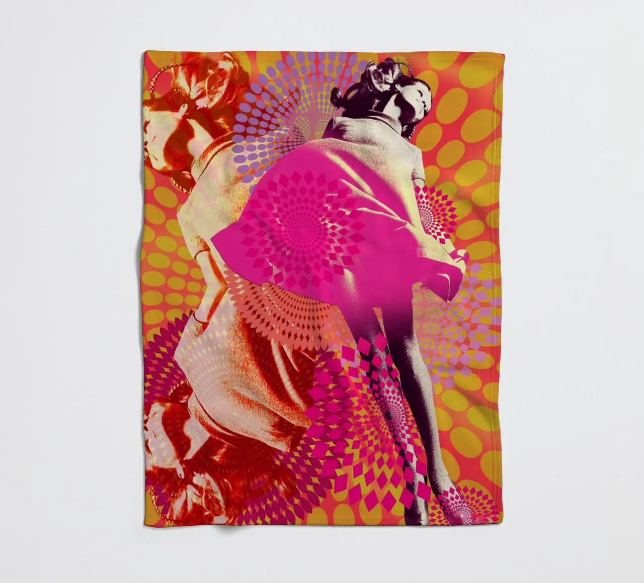 Supermodel Veruschka coperta in pile da DesmondBates