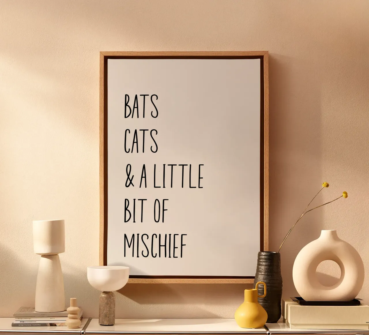 Bats cats & a little bit of mischief tela da PinkCandyWalls