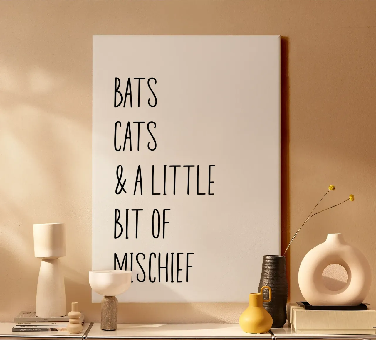 Bats cats & a little bit of mischief tela da PinkCandyWalls