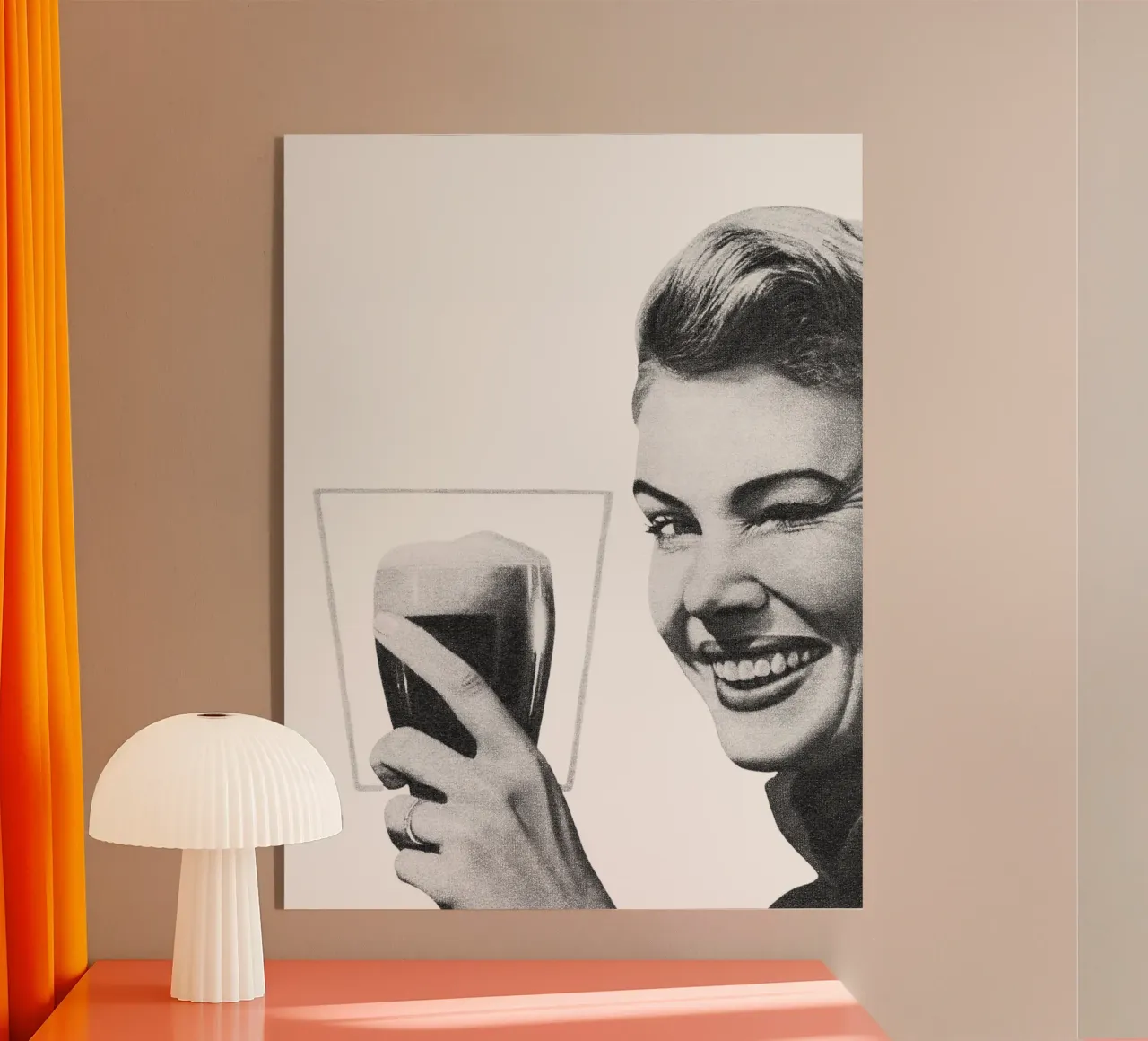 i like beer plexiglass da vintageshop