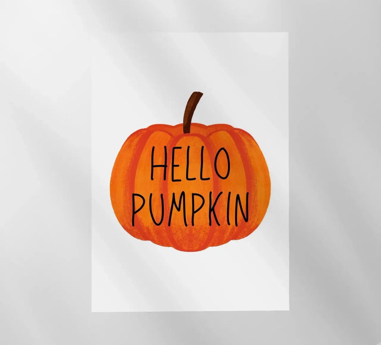 Hello pumpkin pellicola backlit da PinkCandyWalls
