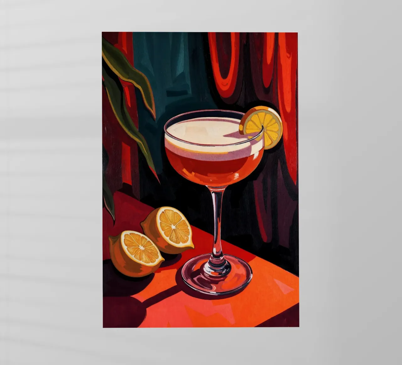 Negroni Parisienne pellicola backlit da Lana Rodriguez