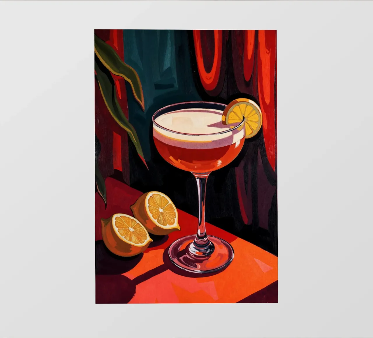 Negroni Parisienne pellicola backlit da Lana Rodriguez