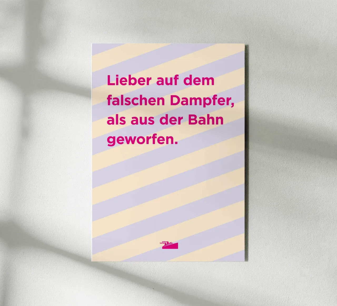 Falscher Dampfer alluminio dibond da Art Fart