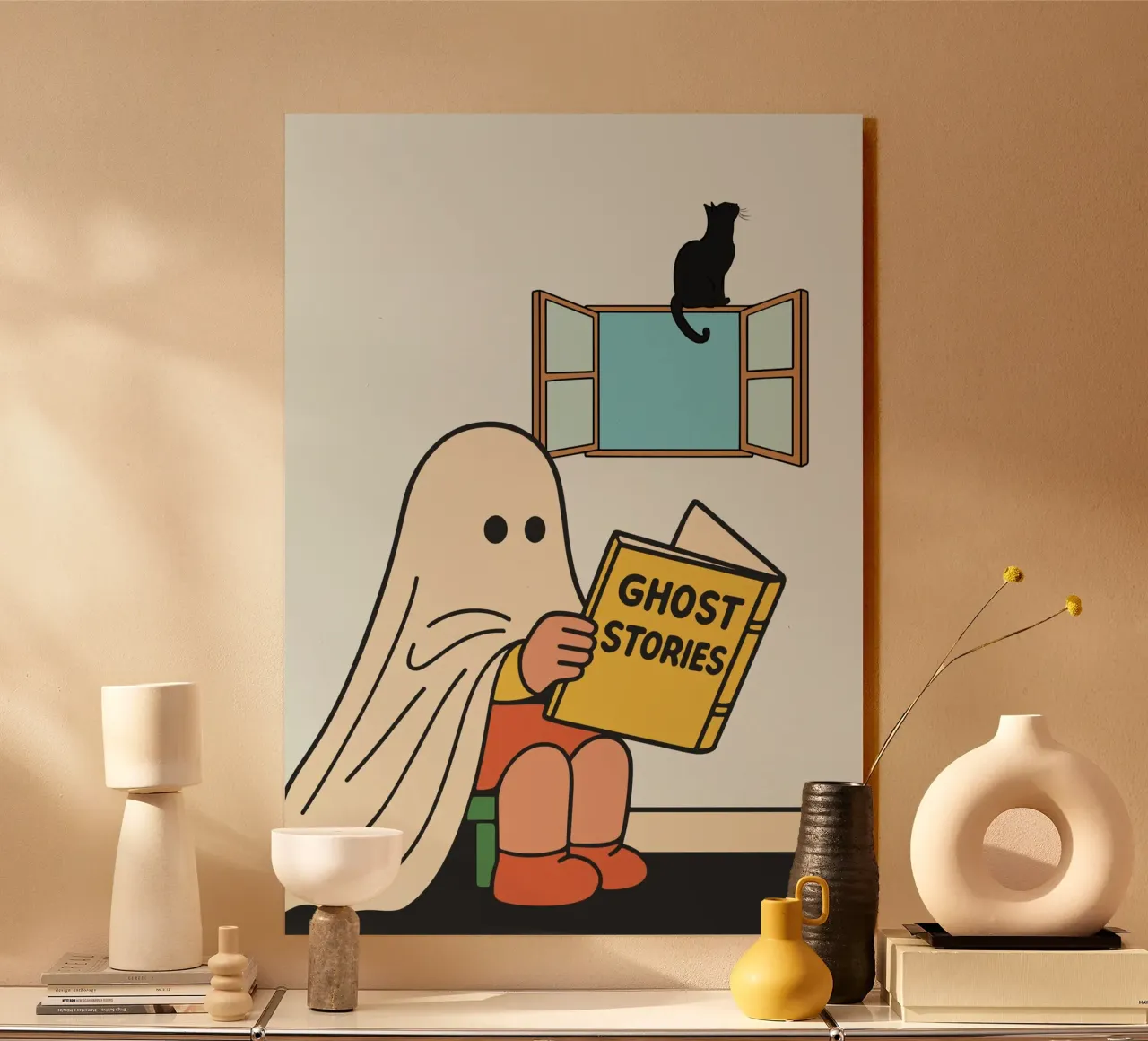cute ghost plexiglass da edsonramosart